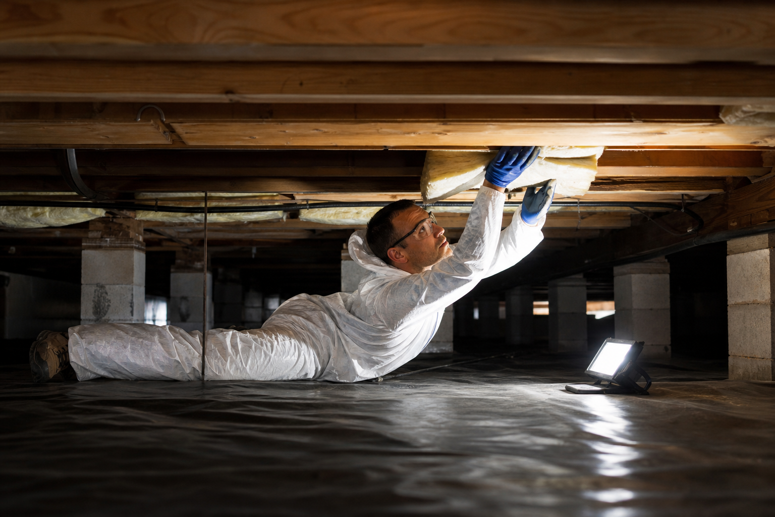 Crawl Space Insulation Repair | Call Now-10% Off | On-Site in 60 Minutes | Free Estimate